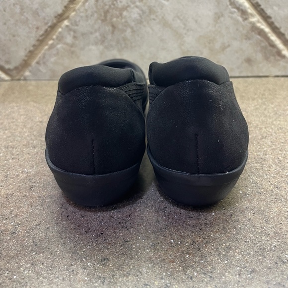 🆕 Clark’s “Ayla” Low Black Ballet Flat Cloudstepper - Picture 5 of 8